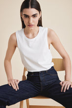 Load image into Gallery viewer, The Muscle Tee in White